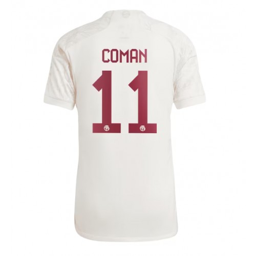 Dres Bayern Munich Kingsley Coman #11 Rezervni 2023-24 Kratak Rukav